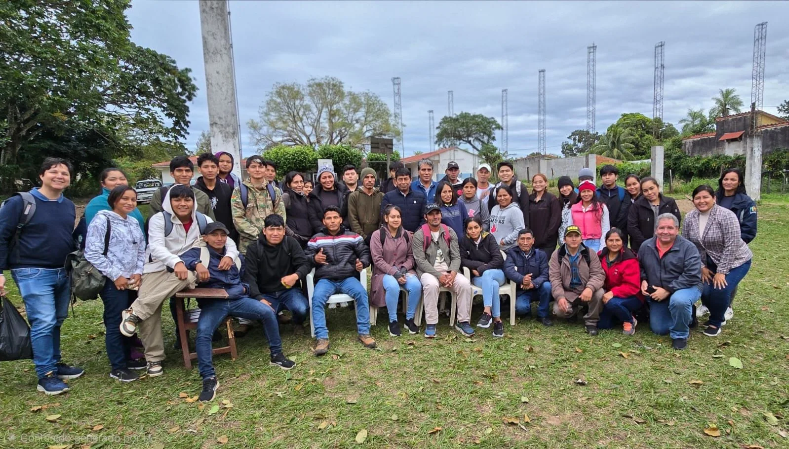Participantes y facilitadores del taller Drones, IA y AgTech para el Desarrollo Productivo en Buena Vista
